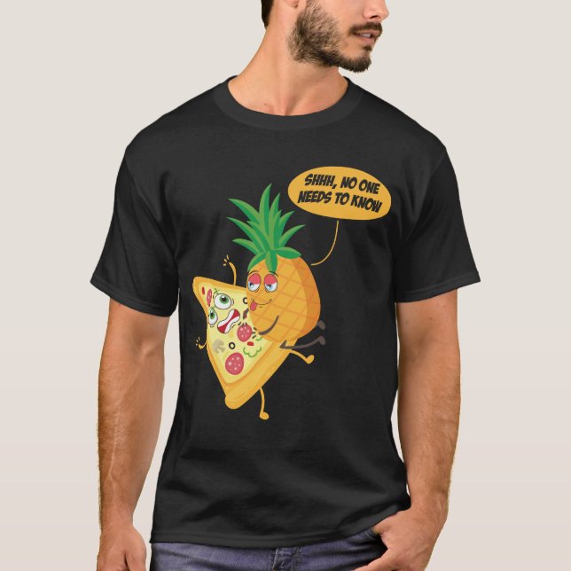 Camiseta Nadie Necesita Conocer La Piña De Piña (Anverso)