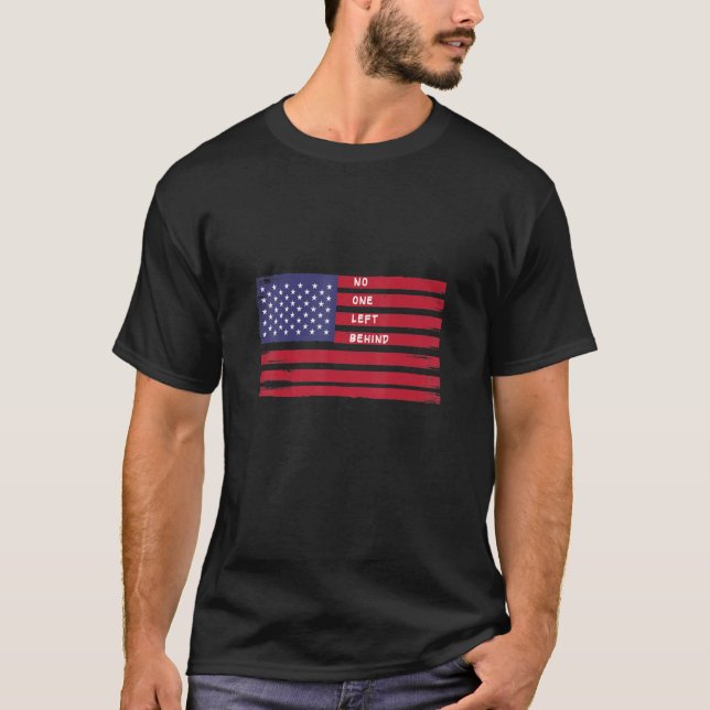 Camiseta Nadie que se quede atrás (Anverso)