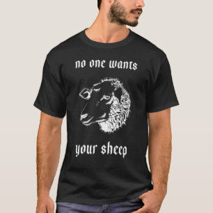Camiseta Nadie Quiere Sus Recursos De Oveja Para Jugadores