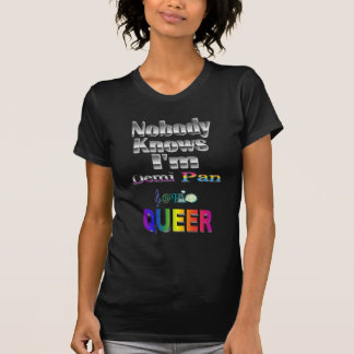 Camiseta Nadie sabe que soy Demi Pan SM Sapio QUEER