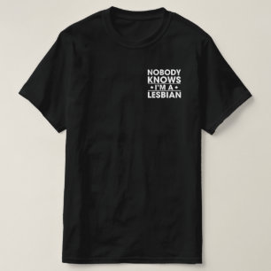 Camiseta Nadie sabe que soy lesbiana