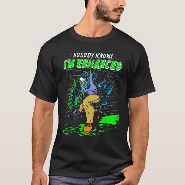 Camiseta Nadie sabe que soy un Bodybu de Halterofilia Gym m (Anverso)