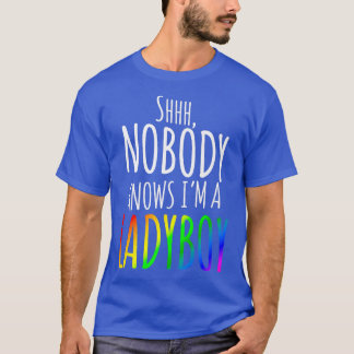Camiseta Nadie sabe que soy un chico viejo del Orgullo LGBT