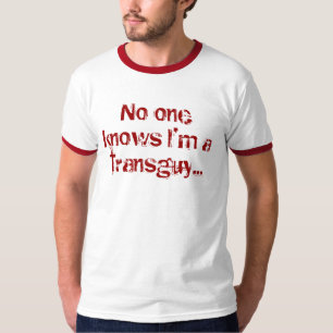Camiseta Nadie sabía que soy un transguy…