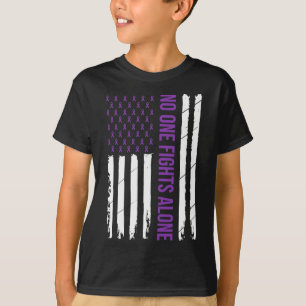 Camiseta Nadie se desata solo de la cinta morada Alzheimer