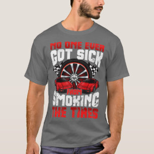 Camiseta Nadie se ha enfermado de fumar los neumáticos de m