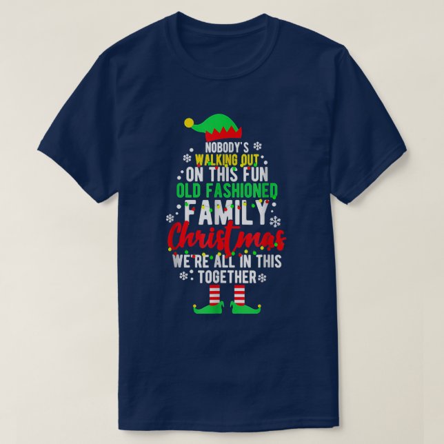 Camiseta Nadie se va con este divertido y viejo Cristo de f (Diseño del anverso)