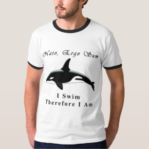 Camiseta Nado, por lo tanto estoy