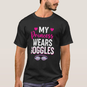 Camiseta Nado Sincronizado Mi Princesa Usa Gafas