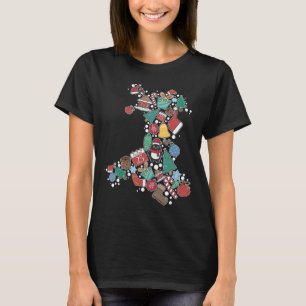 Camiseta Nadolig Llawen Happy Navidades Wales Map Welsh Xma