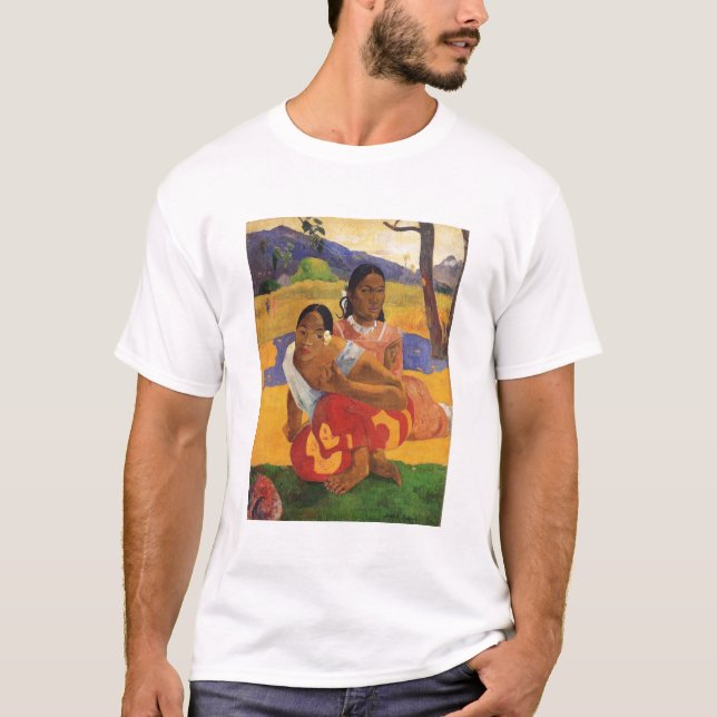 Camiseta "Nafea Faa Ipoipo" - Paul Gauguin (Anverso)