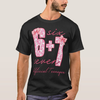 Camiseta Nager oficial Six Seven 6 7 Lazo Coquette 13º