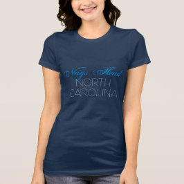 Camiseta Nags Head North Carolina Blue and Black personaliz