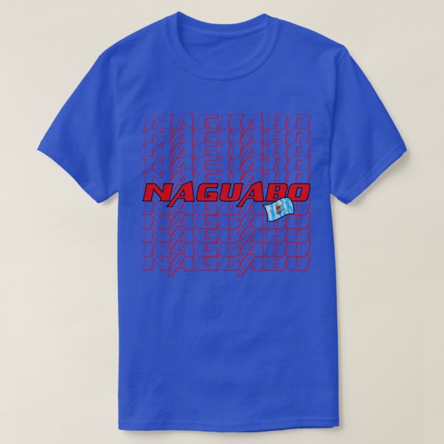 Camiseta Naguabo Cascade texto 1 (Diseño del anverso)