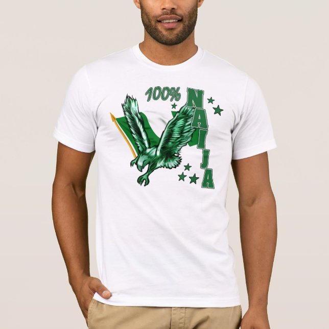 Camiseta Naija 100% para el nigeriano patriótico (Anverso)