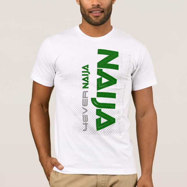 Camiseta naija 4 nunca (Anverso)