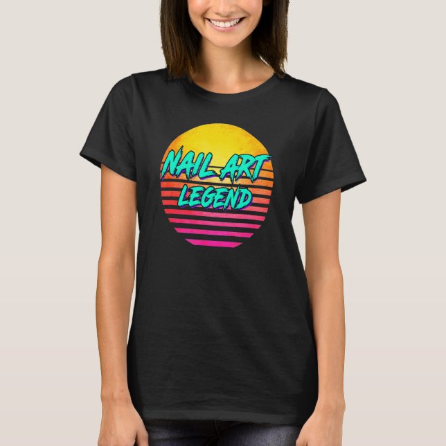 Camiseta Nail Art (Anverso)