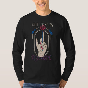 Camiseta Nail Art Es Mi Cardio Nail Tech