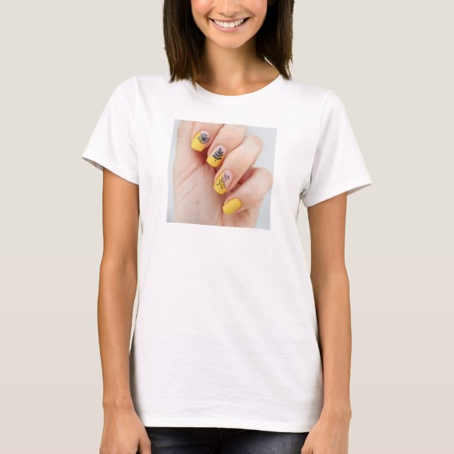 Camiseta Nail Painting Image Tee Shirt (Anverso)