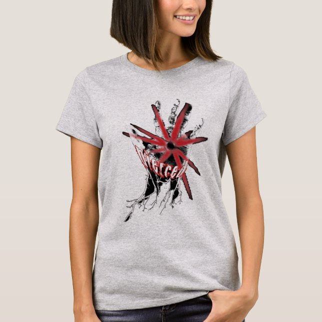 Camiseta Nail Pierced Hands (Anverso)
