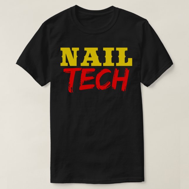 Camiseta Nail Tech (Diseño del anverso)