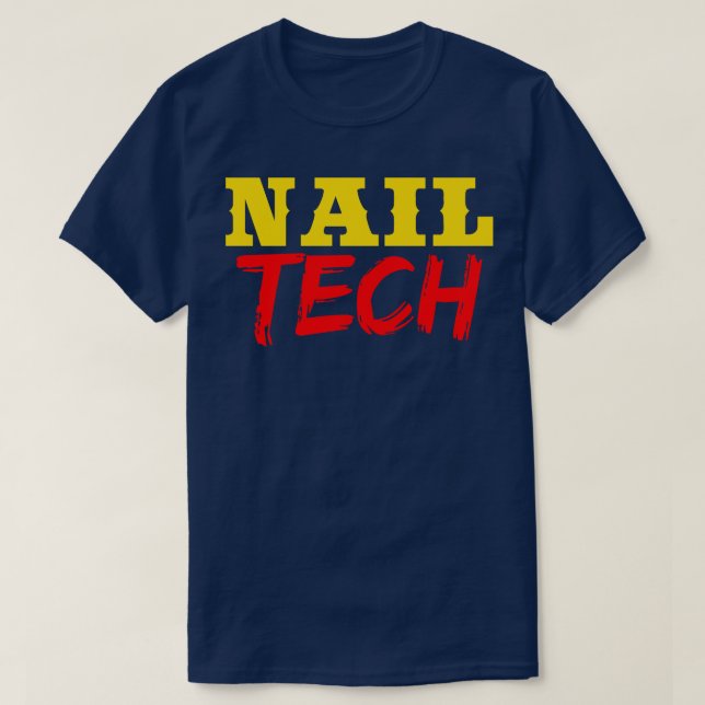 Camiseta Nail Tech (Diseño del anverso)