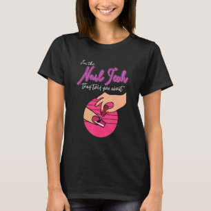 Camiseta Nail Tech Artista Técnico de uñas Pedicurista Mani