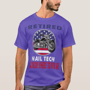 Camiseta Nail Tech Cansada Sabes Dónde Encontrarme