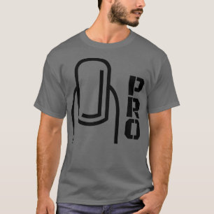 Camiseta Nail Tech t shirt for professional beauty and