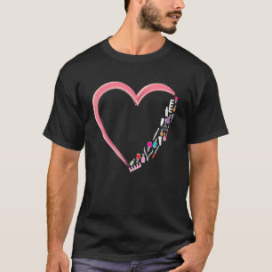 Camiseta Nail Tech Work Uniforme Nail Polaco