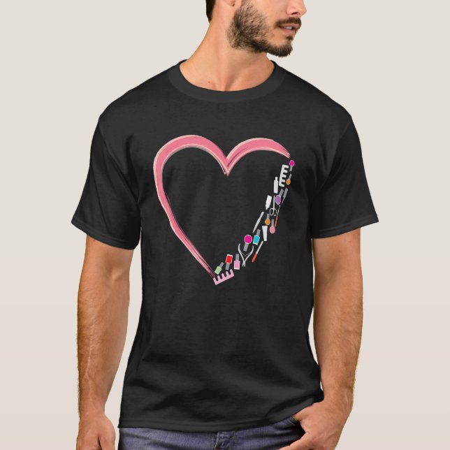 Camiseta Nail Tech Work Uniforme Nail Polaco (Anverso)