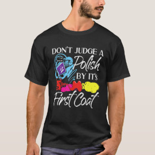 Camiseta Nail Tech Work Uniforme Polaco 2