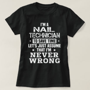 Camiseta Nail Technician