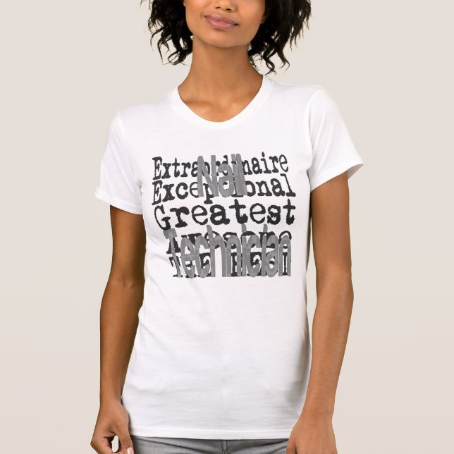 Camiseta Nail Technician Extraordinaire (Anverso)