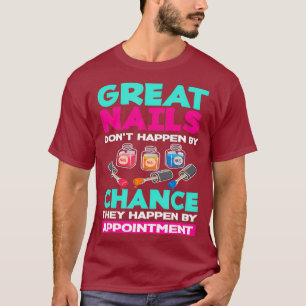 Camiseta Nail Technician Funny Nail Tech Salon Manicom