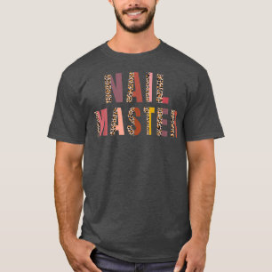 Camiseta Nail Technician Master Manicurist Beauty Nail