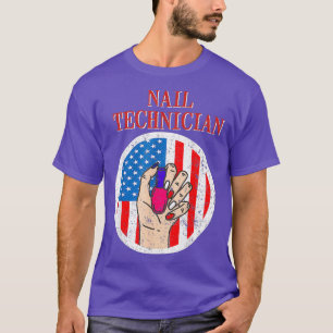 Camiseta Nail Technician Mentoring Nail Tech Artista