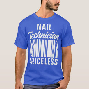 Camiseta Nail Technician Price Nail Tech Artista
