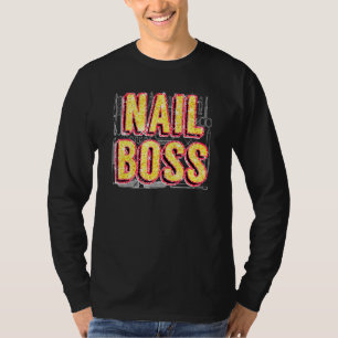 Camiseta Nailart Artist Boser Leopard Print Nailart Nail Te