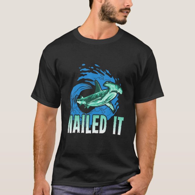 Camiseta Nailed It Whale Shark Fin  1 (Anverso)