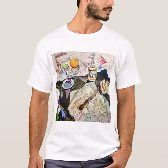Camiseta Naipes del español de Joan Miro (Anverso)