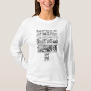 Camiseta Naipes que satirizan empresas de la "burbuja"