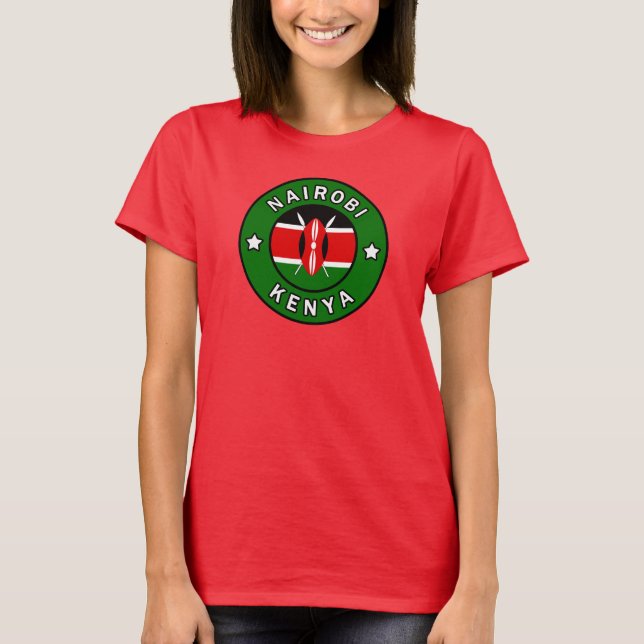Camiseta Nairobi Kenya (Anverso)