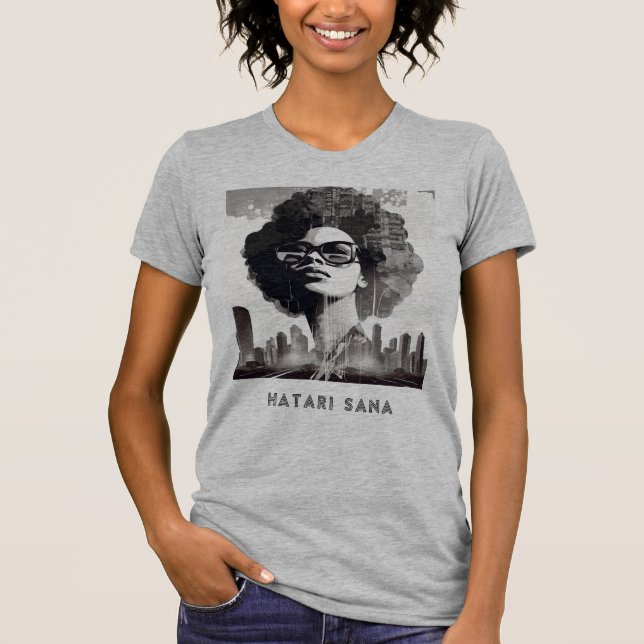 Camiseta "NAIROBIAN" por HATARI SANA (Anverso)