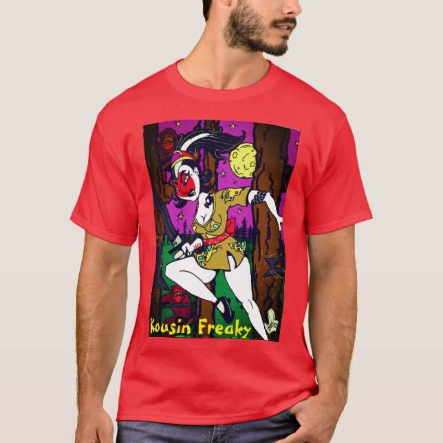 Camiseta Nakatsu luchando contra ninjas (Anverso)