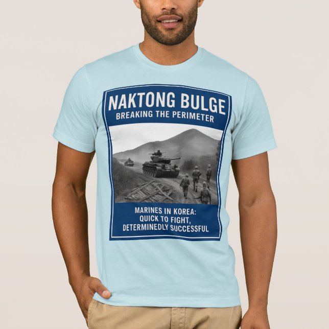 Camiseta Naktong Bulge - Rompiendo el perímetro (Anverso)