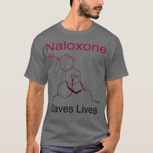 Camiseta Naloxone salva vidas