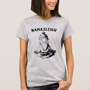 Camiseta Namasleigh Santa Navidades Meditación vacaciones 