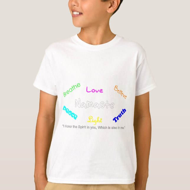 Camiseta namaste (Anverso)