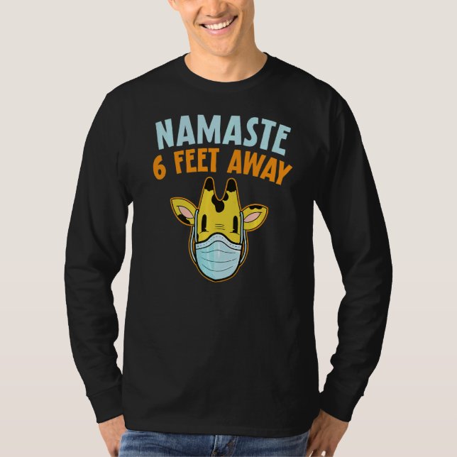 Camiseta Namaste a 6 metros de distancia Giraffe Facemask S (Anverso)